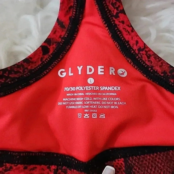 Glyder Sports Bra NWOT - Picture 3 of 3